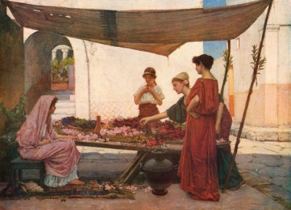 Picture of GRECIAN FLOWER MARKET