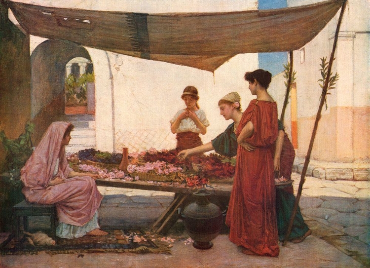 Picture of GRECIAN FLOWER MARKET