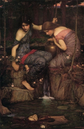 Picture of NYMPHS FINDING HEAD OF ORPHEUS 1901