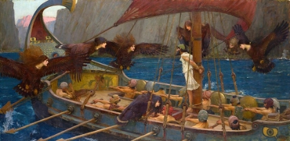 Picture of ODYSSEUS AND THE SIRENS 1891