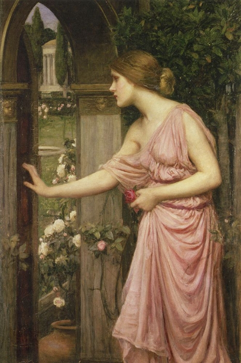 Picture of PSYCHE ENTERING CUPIDS GARDEN 1903