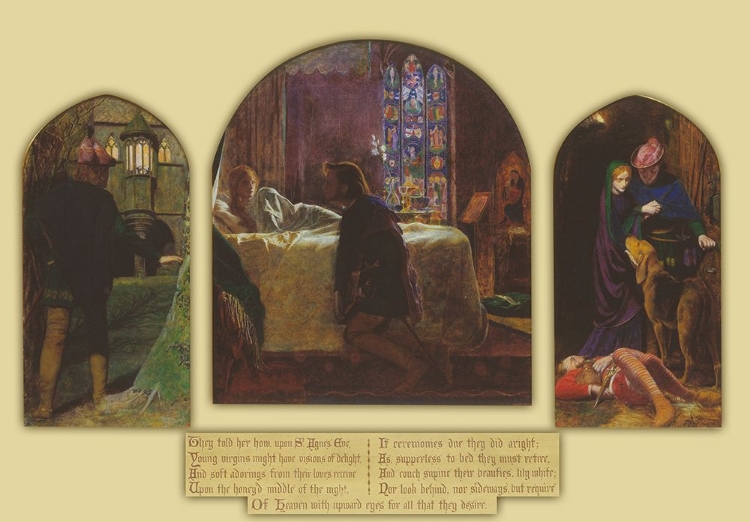 Picture of THE EVE OF ST AGNES 1856