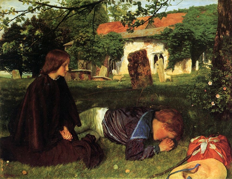 Picture of BACK FROM THE SEA 1863