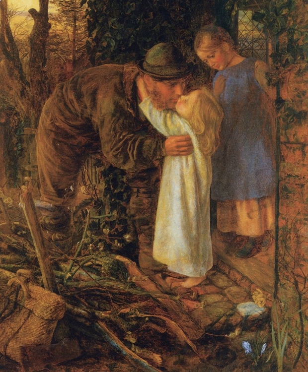 Picture of HOME FROM WORK CA 1860