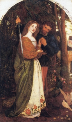 Picture of THE GUARDED BOWER 1864