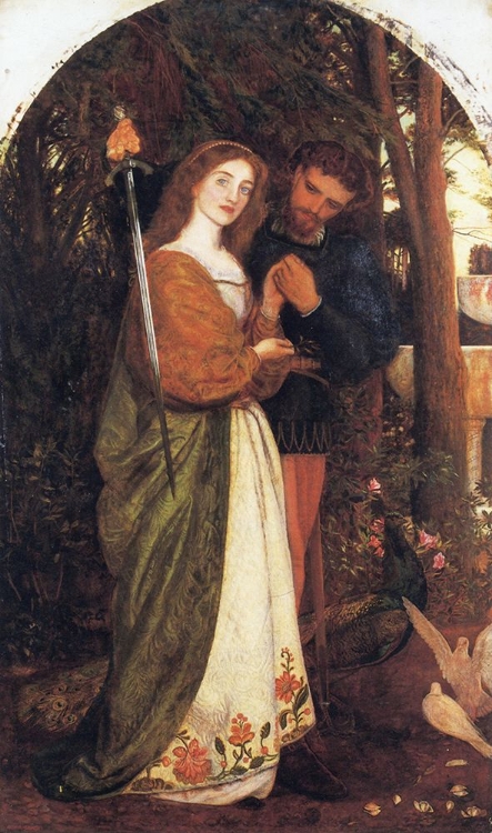 Picture of THE GUARDED BOWER 1864