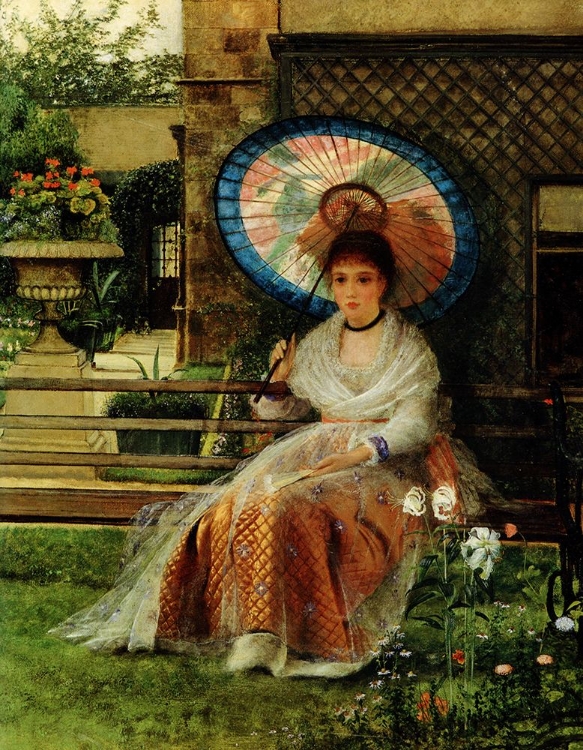 Picture of IN THE PLEASAUNCE DETAIL 1875