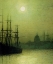 Picture of NIGHTFALL DOWN THE THAMES DETAIL 1880
