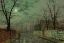 Picture of UNDER THE SILVERY MOONBEAMS 1882