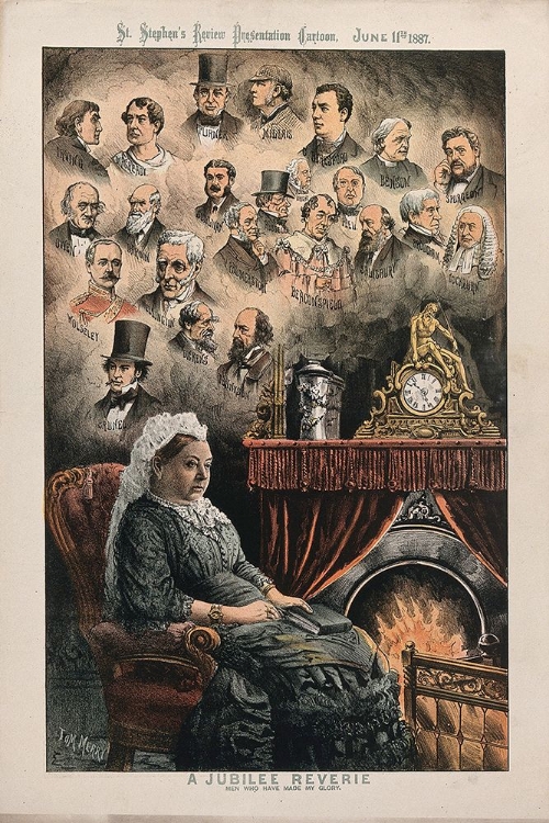 Picture of A JUBILEE REVERIE 1887