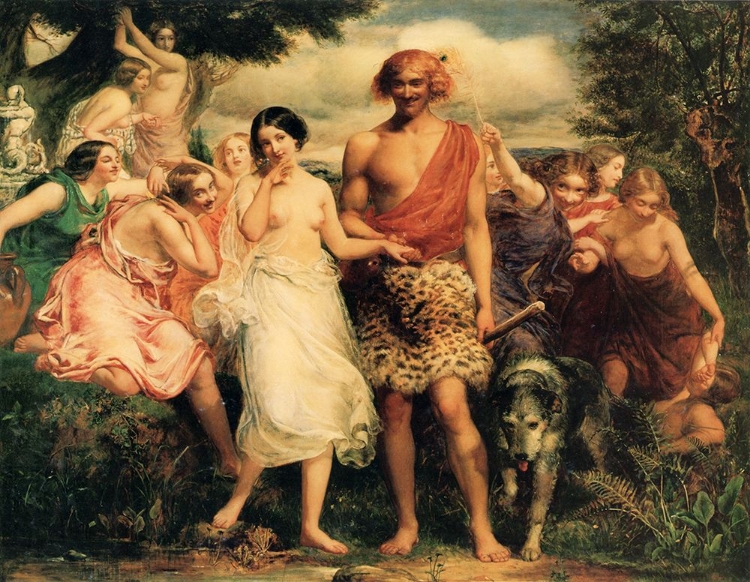 Picture of CYMON AND IPHIGENIA 1848
