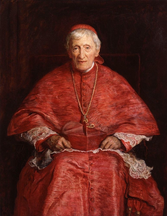 Picture of JOHN HENRY NEWMAN 1881