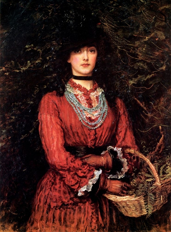 Picture of MISS EVELEEN TENNANT 1874