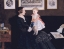 Picture of MRS JAMES WYATT AND DAUGHTER SARAH CA 1850
