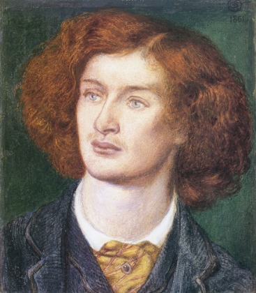 Picture of ALGERNON CHARLES SWINBURNE 1861