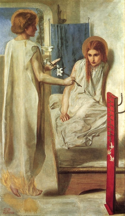 Picture of ECCE ANCILLA DOMINI 1850