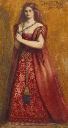 Picture of ROSSO VESTITA DRESSED IN RED 1850
