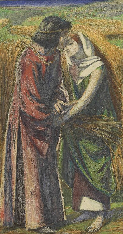 Picture of RUTH AND BOAZ 1850