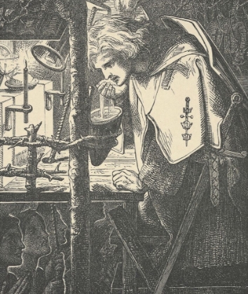 Picture of SIR GALAHAD FROM TENNYSON AND 39 POEMS 1903