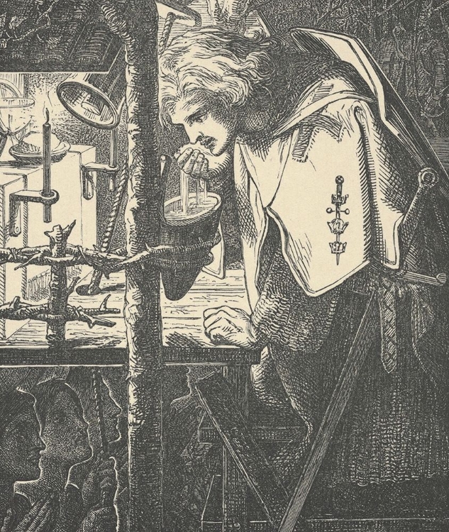 Picture of SIR GALAHAD FROM TENNYSON AND 39 POEMS 1903