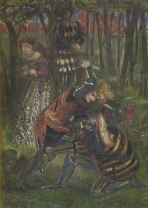 Picture of THE DEATH OF BREUSE SANS PITIE 1857