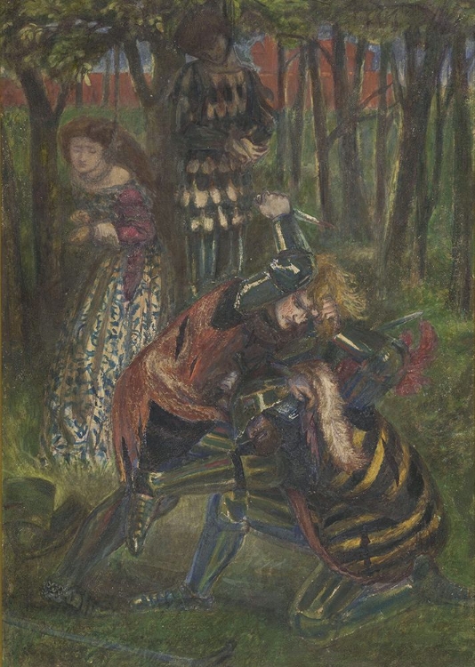 Picture of THE DEATH OF BREUSE SANS PITIE 1857