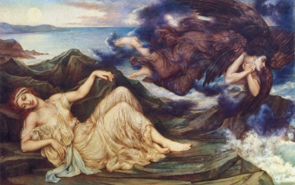 Picture of PORT AFTER STORMY SEAS 1905