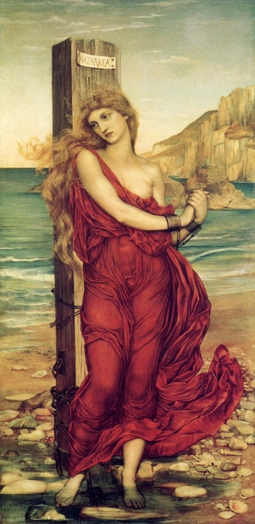 Picture of THE CHRISTIAN MARTYR 1880