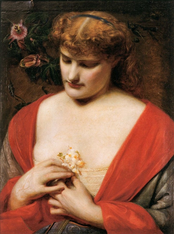 Picture of PASSION FLOWERS CA 1860