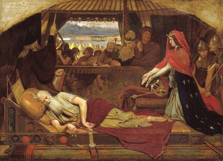 Picture of LEAR AND CORDELIA 1849