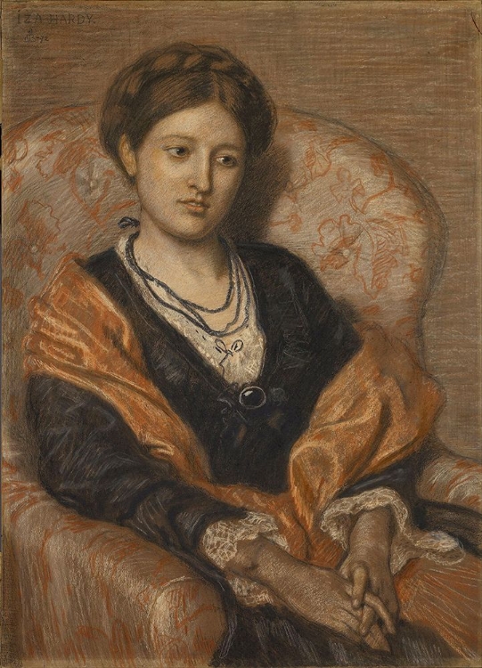 Picture of PORTRAIT OF MISS IZA DUFFUS HARDY 1872