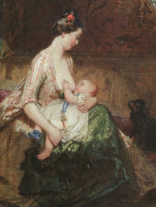 Picture of THE YOUNG MOTHER 1848