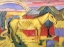 Picture of LONG YELLOW HORSE 1913