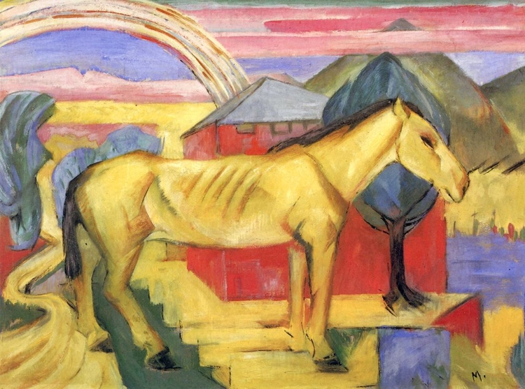 Picture of LONG YELLOW HORSE 1913