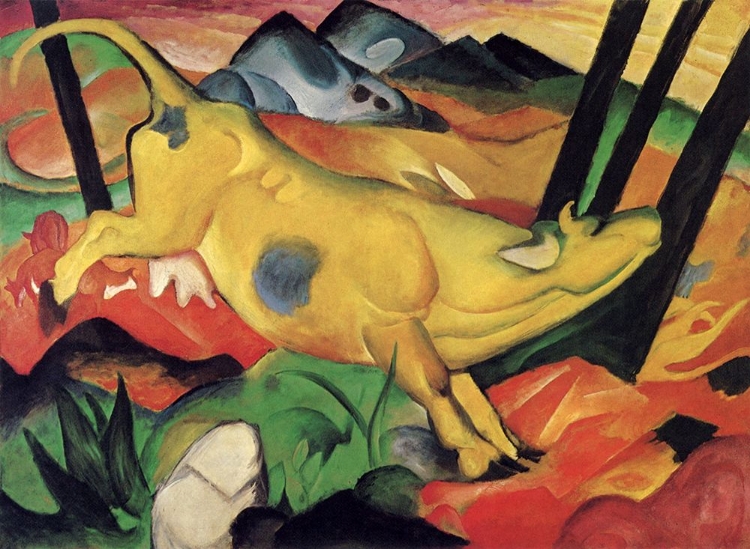 Picture of THE YELLOW COW 1911