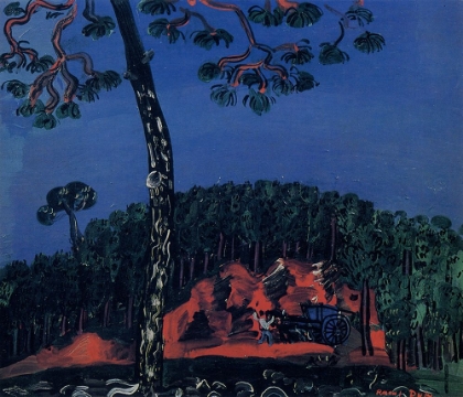 Picture of LANDSCAPE OF LESTEREL 1926