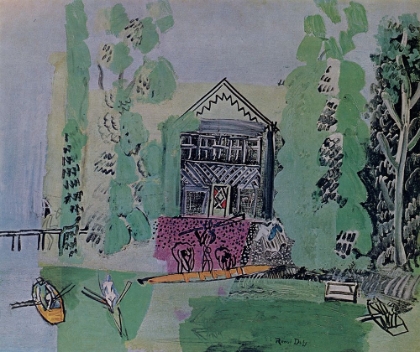 Picture of OARSMEN ON THE MARNE 1925