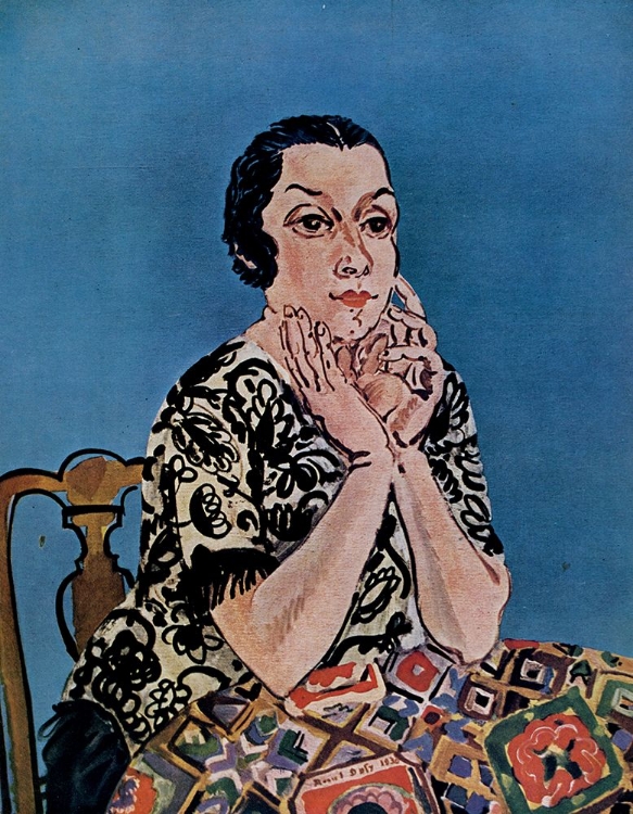 Picture of PORTRAIT OF MME DUFY 1930