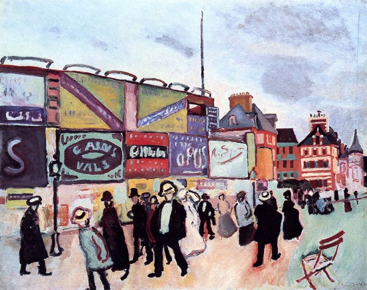 Picture of POSTERS AT TROUVILLE 1906