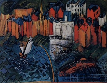 Picture of SAILBOAT AT SAINTE-ADRESSE 1912