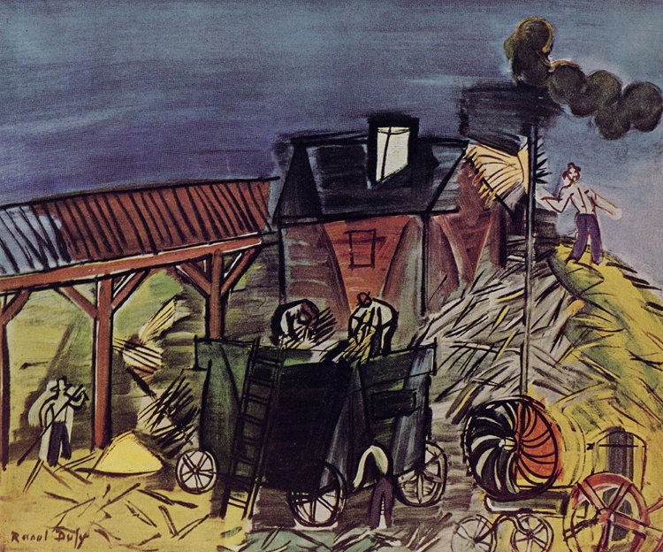 Picture of THRESHING 1949