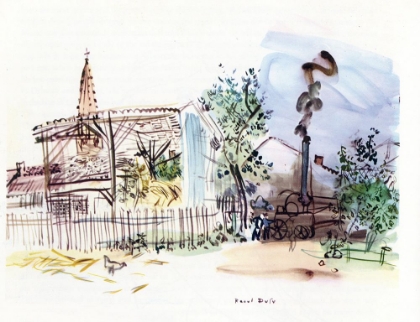 Picture of THRESHING MACHINES AT LESTELLE 1943