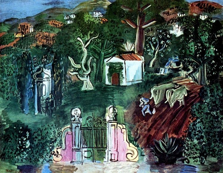 Picture of VALLAURIS, LANDSCAPE 1922