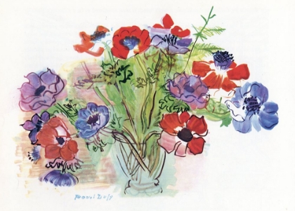 Picture of VASE OF FLOWERS 1937