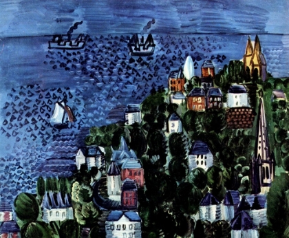 Picture of VIEW OF ST. ADRESSE 1924