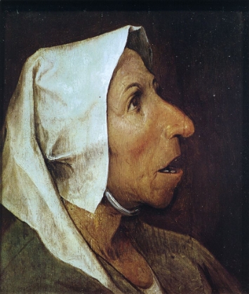 Picture of OLD PEASANT WOMAN 1568