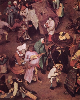 Picture of THE FIGHT BETWEEN THE CARNIVAL AND LENT DETAIL 1559