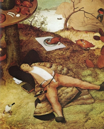 Picture of THE LAND OF COCKAIGNE DETAIL 1567