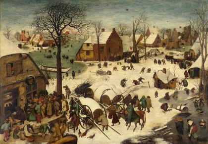 Picture of THE PEOPLES CENSUS AT BETHLEHEM 1566