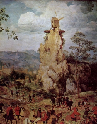 Picture of THE PROCESSION TO CALVARY DETAIL 1 1564